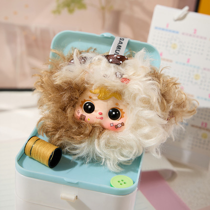 三小毛 （Samuel blind box)变装舞会化妆挂件盲盒 新款毛绒礼物 实拍主图